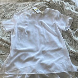Michael Kors Short sleeve blouse.